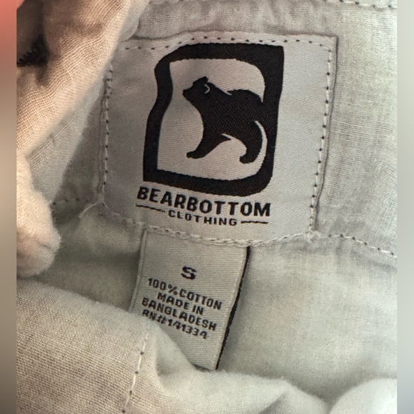 Bearbottom Clothing Men’s Small 5’ Two-Tone Blue and White Shorts - Picture 6 of 7